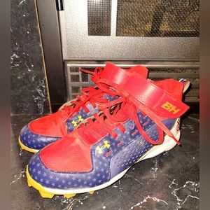 Under Armour Bryce Harper Baseball Cleats Youth Size 6